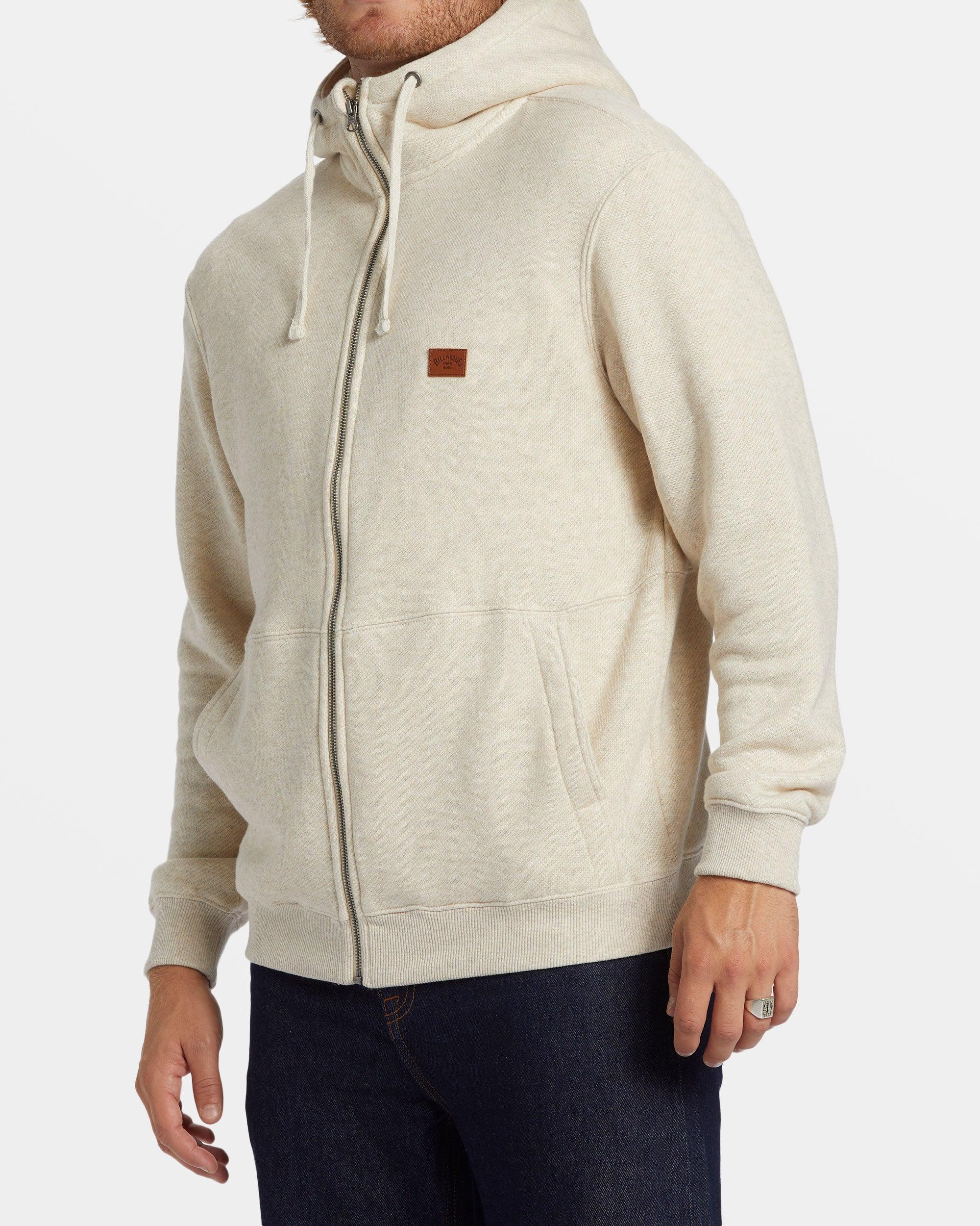 Hudson Zip Hoodie - Oatmeal Heather Male Product Image