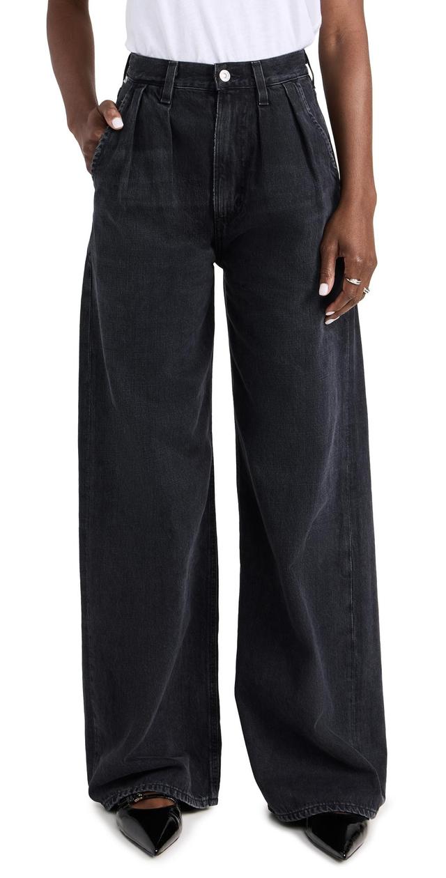 Womens Maritzy High-Rise Wide-Leg Jeans Product Image