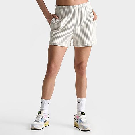 Women's Nike Sportswear Chill Rib High-Waisted Slim 3" Shorts Product Image