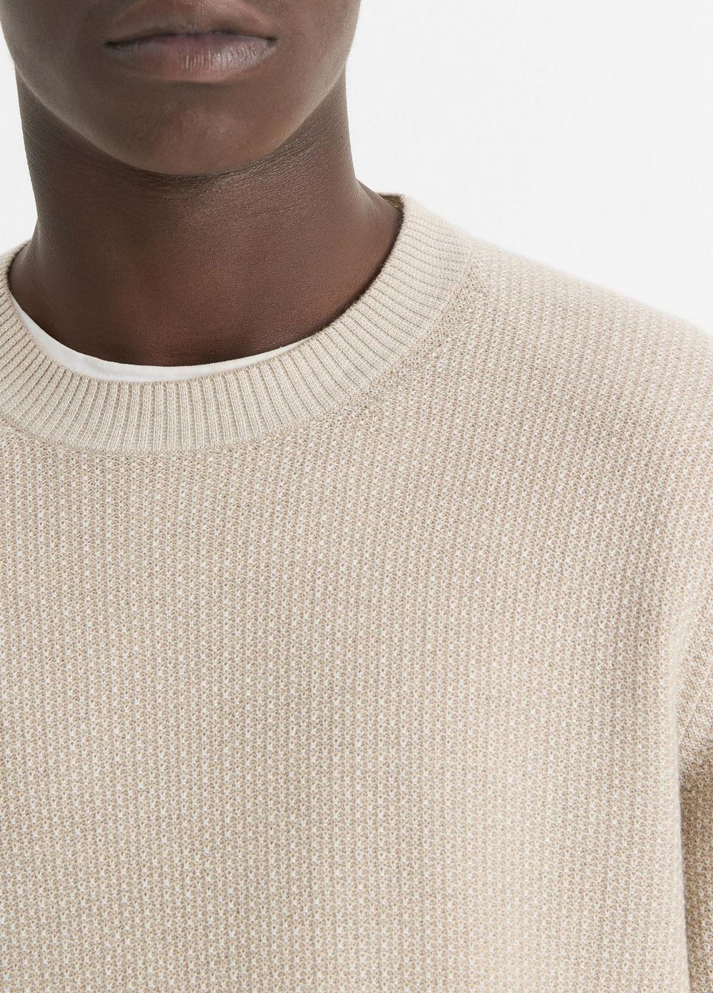 Geo Jacquard Wool-Blend Sweater Product Image