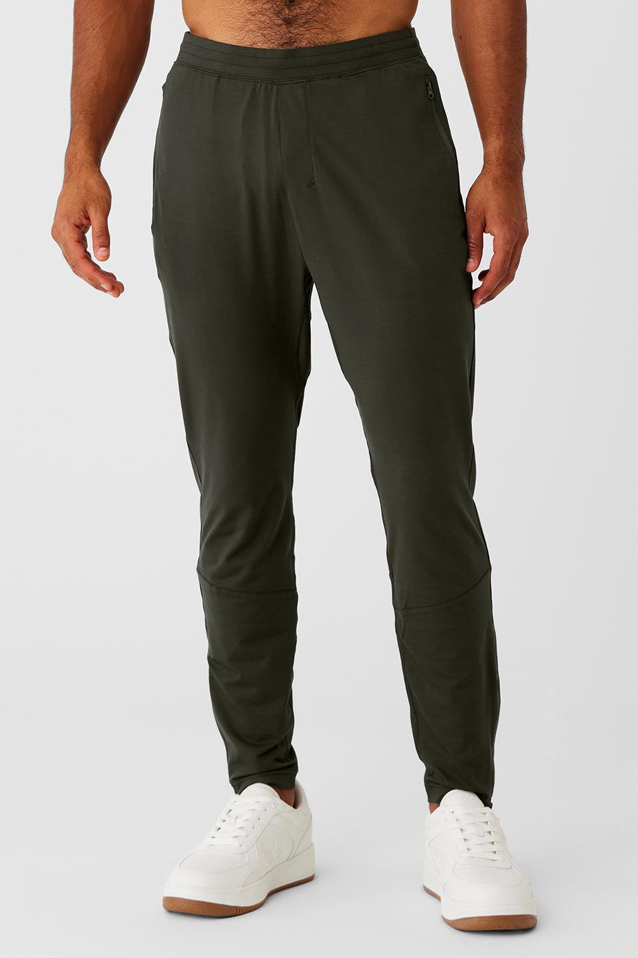 Conquer React Performance Pant - Stealth Green Male Product Image