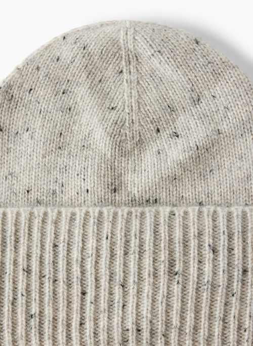 cashmere jersey-rib cuffed beanie Product Image