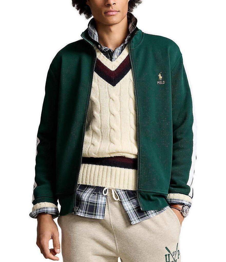 Polo Ralph Lauren Mesh Double-Knit Track Jacket product image