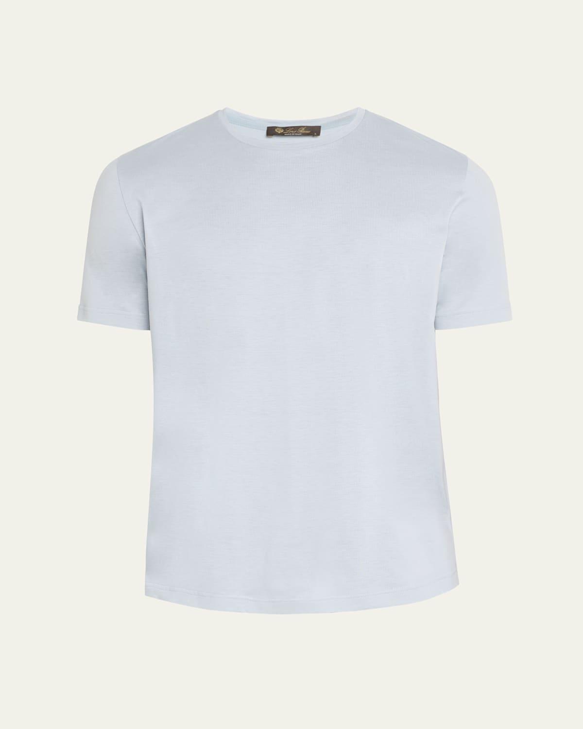 Mens Silk-Blend Tee Product Image