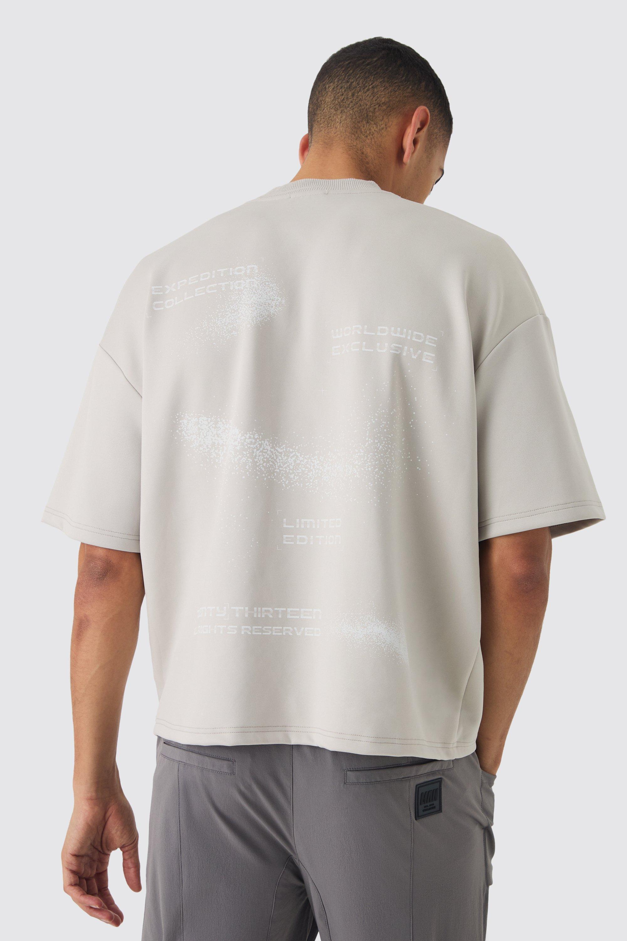 Oversized Boxy Scuba Expedition T-shirt | boohooMAN USA Product Image