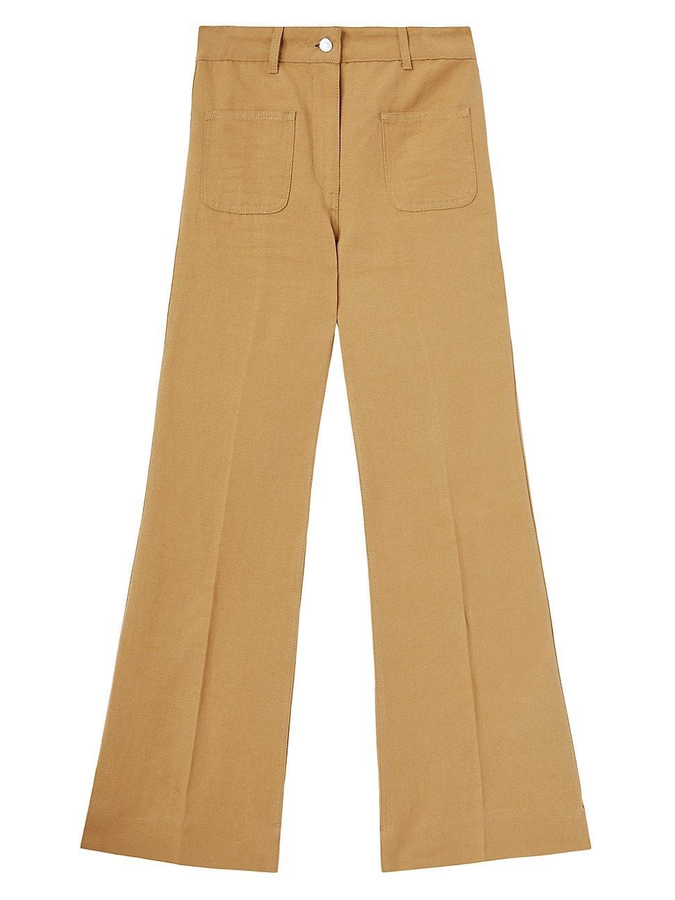 Womens Danbeth Linen-Cotton Pants Product Image