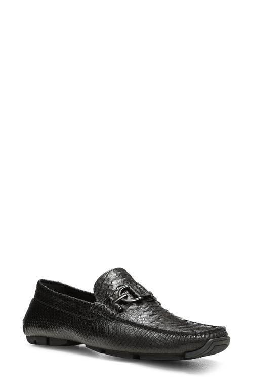 Donald Pliner Dacio II Snakeskin Embossed Driving Loafer Product Image