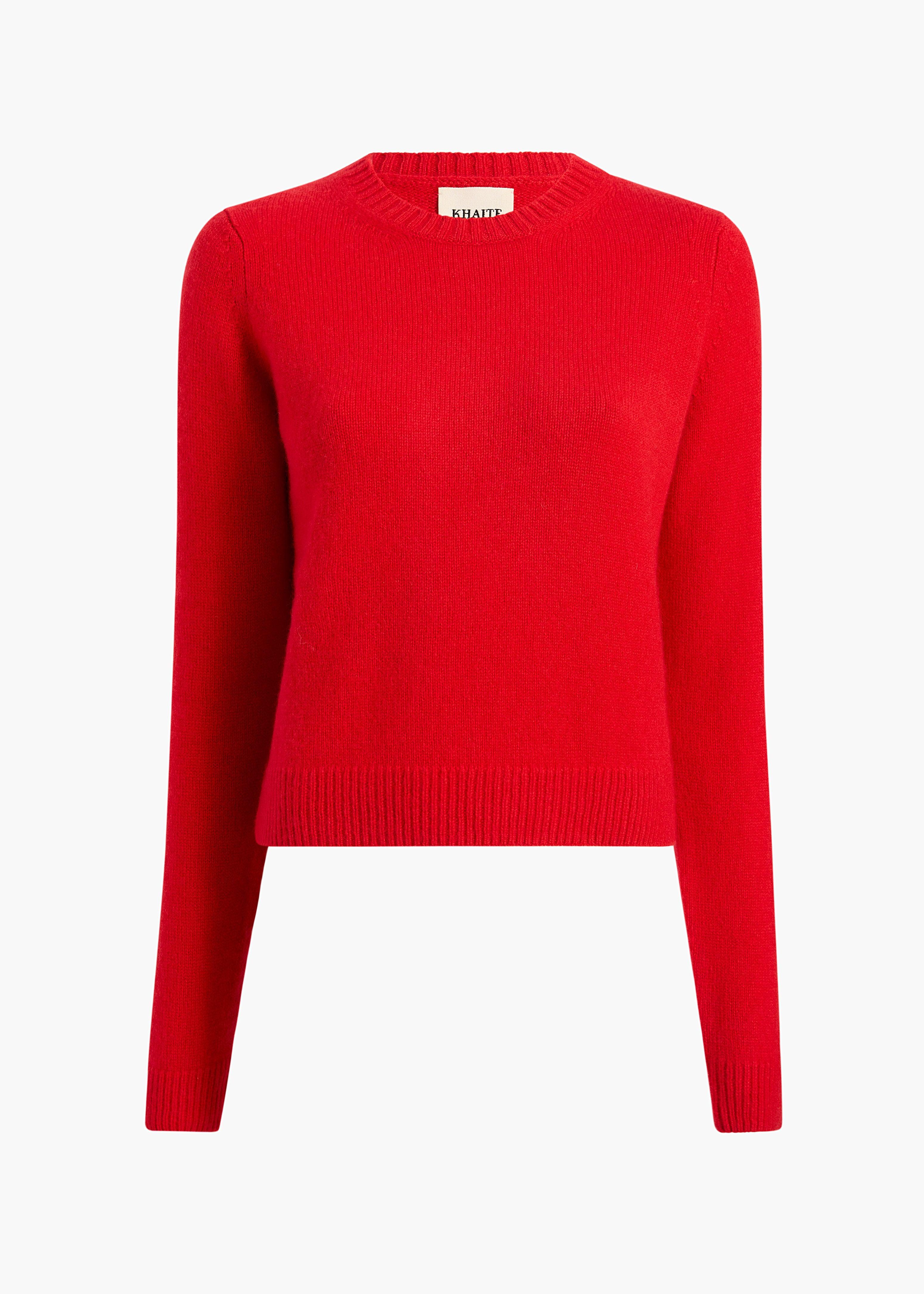 Diletta Sweater in Fire Red Product Image