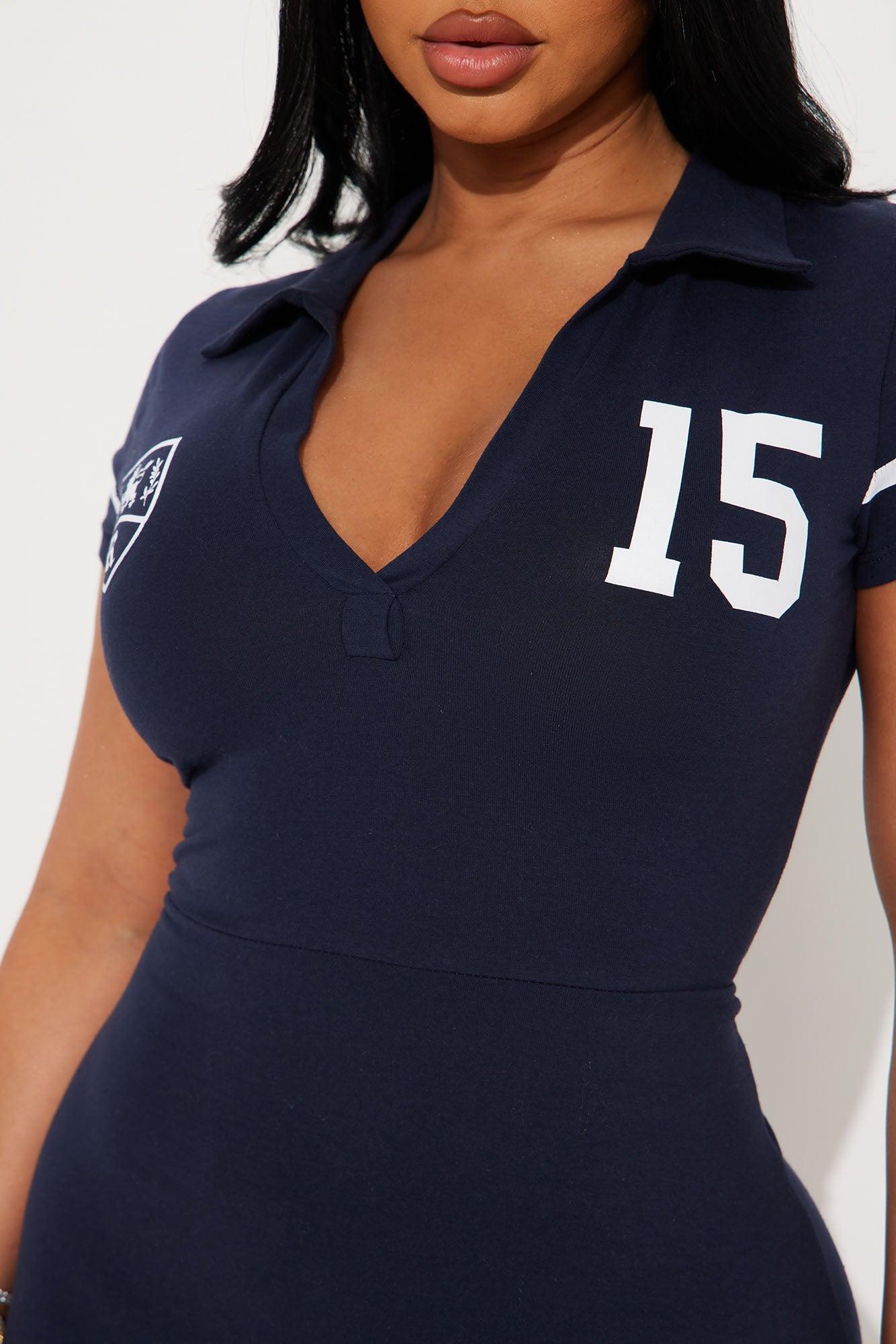 Royal 15 Polo Mini Dress - Navy Product Image