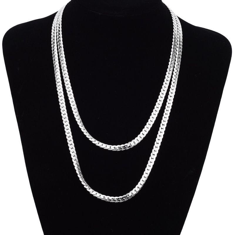 Snakebone Metallic Necklace Product Image