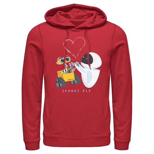 Disney / Pixars Wall E Sparks Fly Mens Graphic Hoodie Product Image