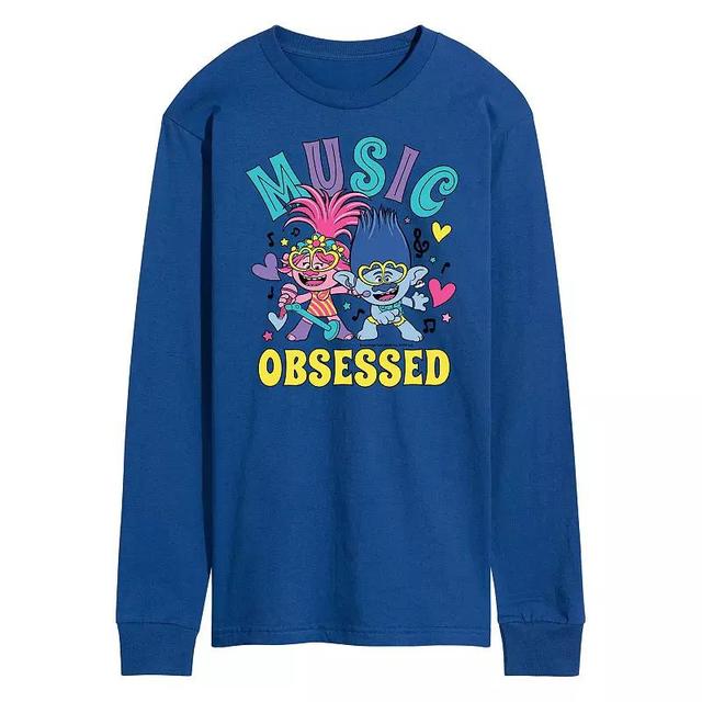 Mens Trolls Music Obsessed Tee Product Image