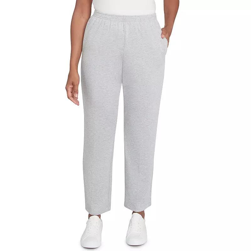 Womens Alfred Dunner Traditional Comfort Medium Length Pull-On Pants Product Image