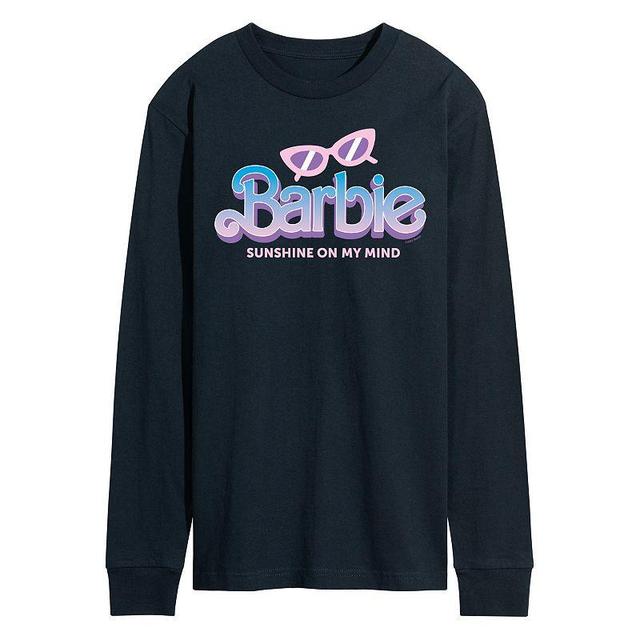 Mens Barbie Sunshine On My Mind Long Sleeve Blue Product Image