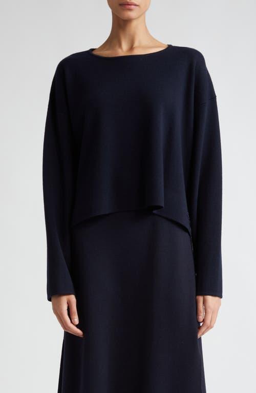 Max Mara Angelo High-Low Virgin Wool Sweater Product Image