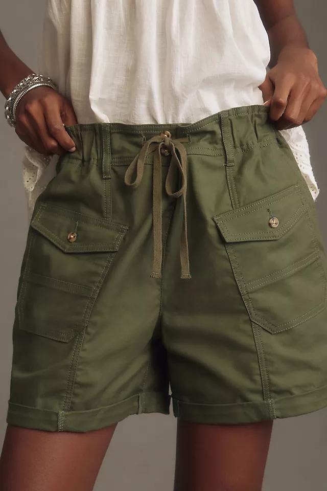 Pilcro Low-Rise Cargo Shorts Product Image