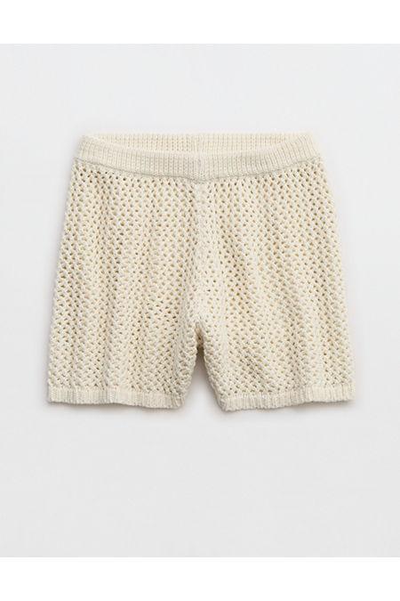 OFFLINE By Aerie Crochet High Waisted Short Women's Product Image