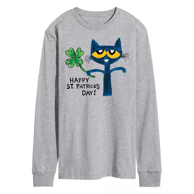 Mens Pete The Cat Happy St Patricks Day Tee Product Image