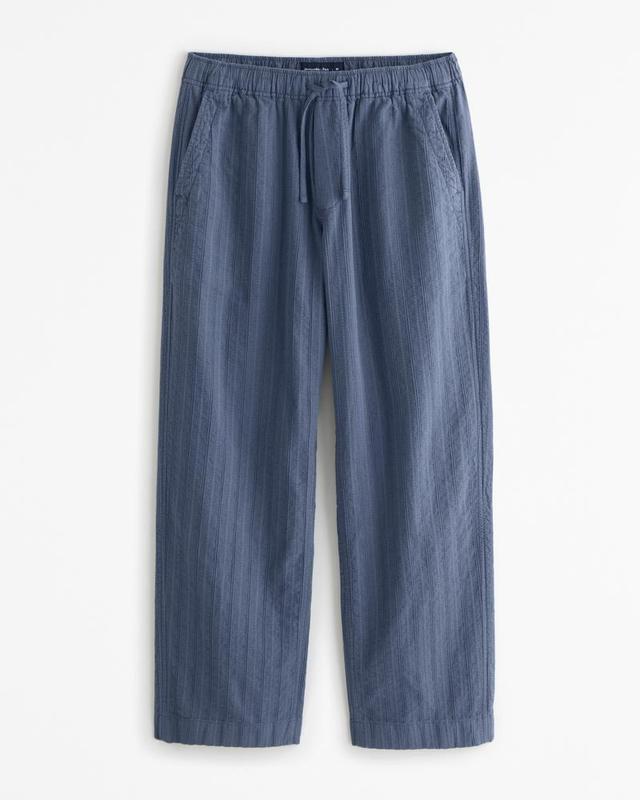 Baggy Linen-Blend Pull-On Pant Product Image