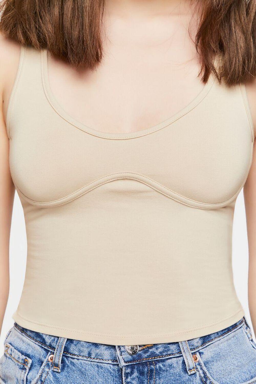 Sleeveless Underbust Crop Top | Forever 21 Product Image