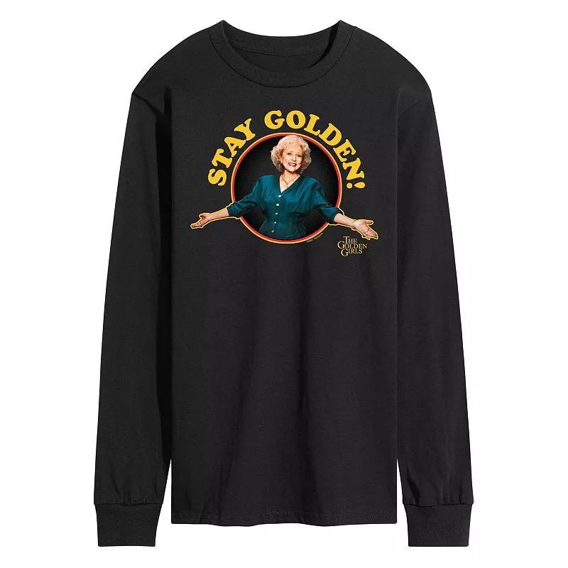 Mens Golden Girls Stay Golden Long Sleeve Tee Product Image