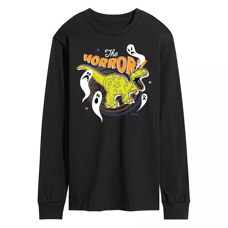 Disney/Pixars Toy Story Mens The Horror Rex Long Sleeve Graphic Tee Product Image