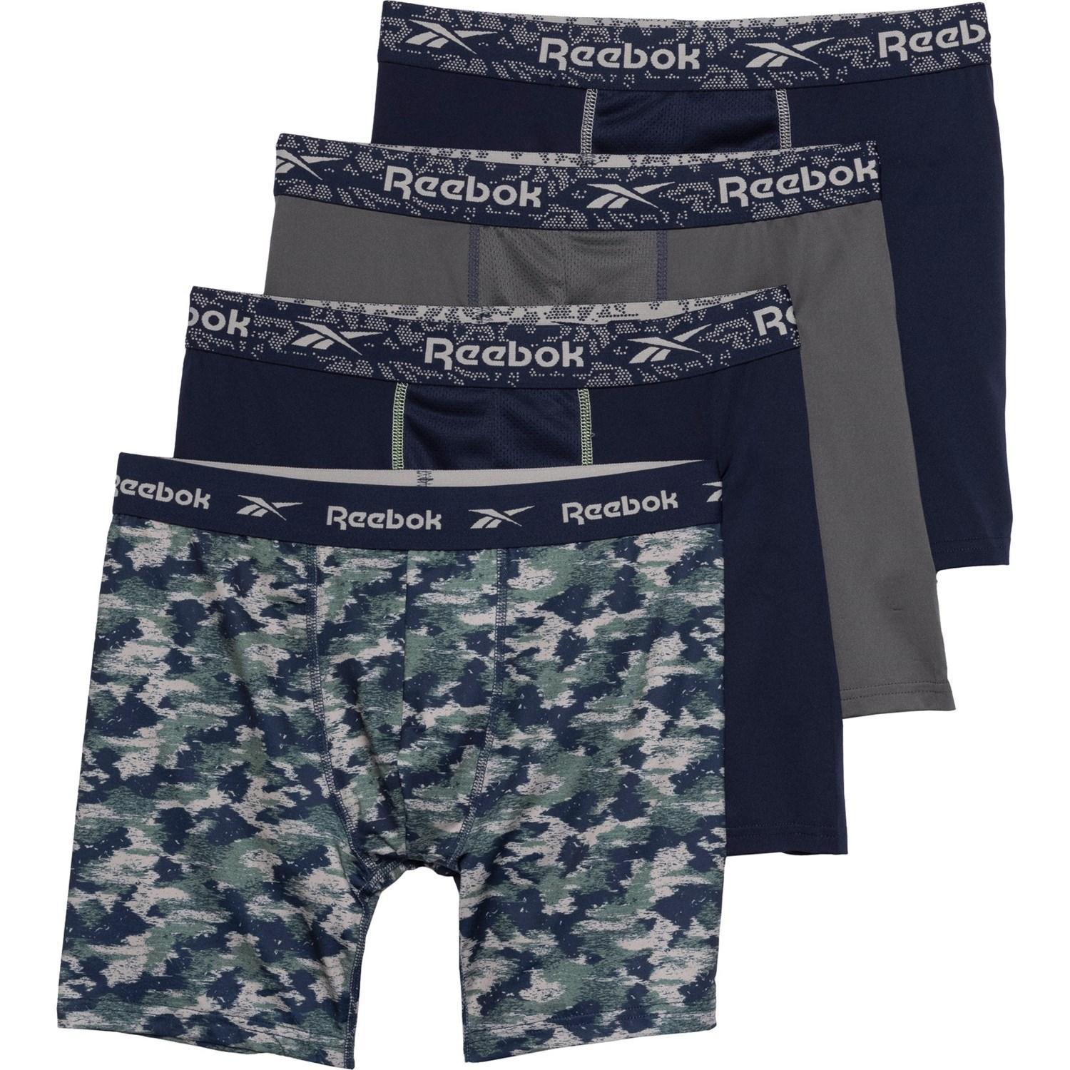 Reebok Sport-Performance Boxer Briefs - 4-Pack Product Image