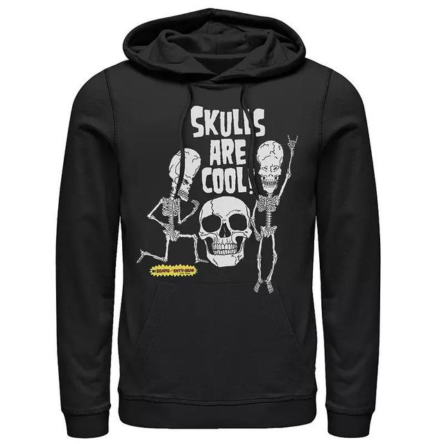 Mens Beavis And Butthead Skulls Are Cool Hoodie Product Image