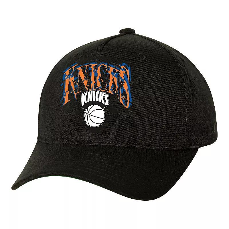 Mens New York Knicks SUGA x NBA by Mitchell & Ness Capsule Collection Glitch Stretch Snapback Hat Product Image