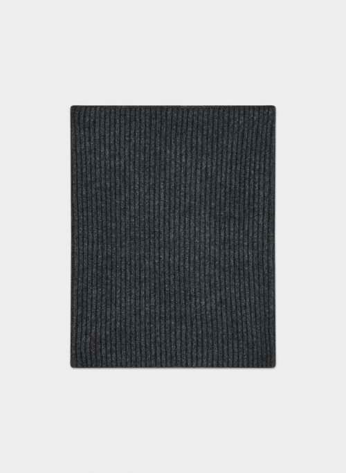 cashmere rib neck warmer Product Image