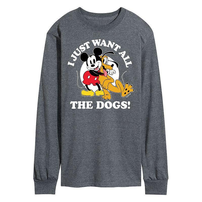 Mens Disneys Mickey & Pluto Want All The Dogs Tee Product Image