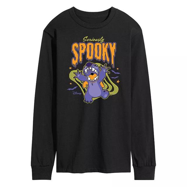 Disneys Lilo & Stitch Mens Seriously Spooky Long Sleeve Tee Product Image