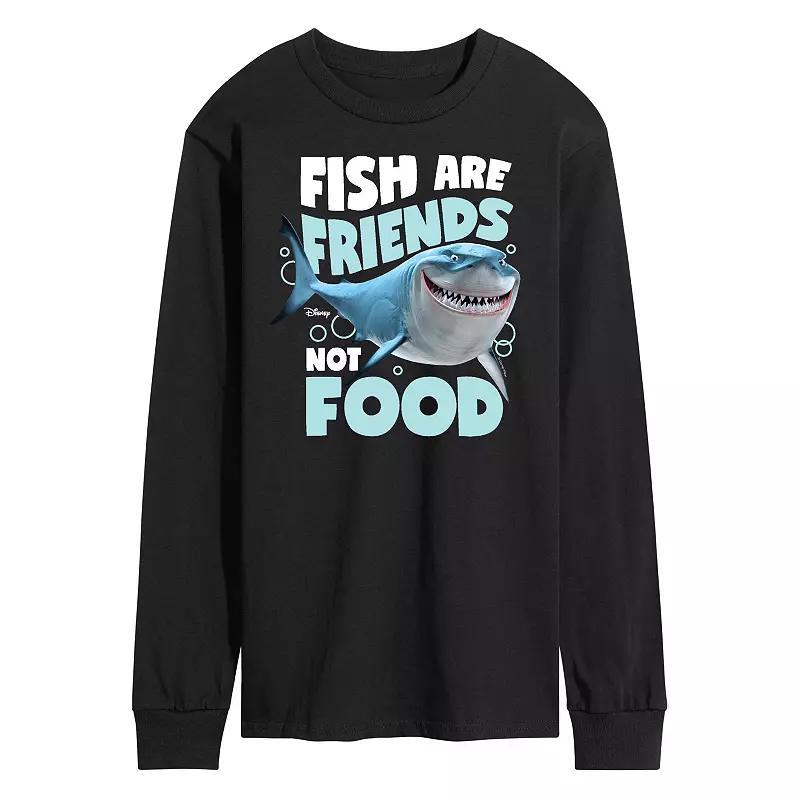 Disney/Pixar Finding Nemo Mens Fish Are Friends Long Sleeve Graphic Tee Product Image