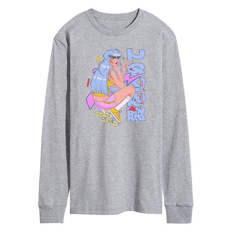 Mens Anime With Love Long Sleeve Tee Product Image