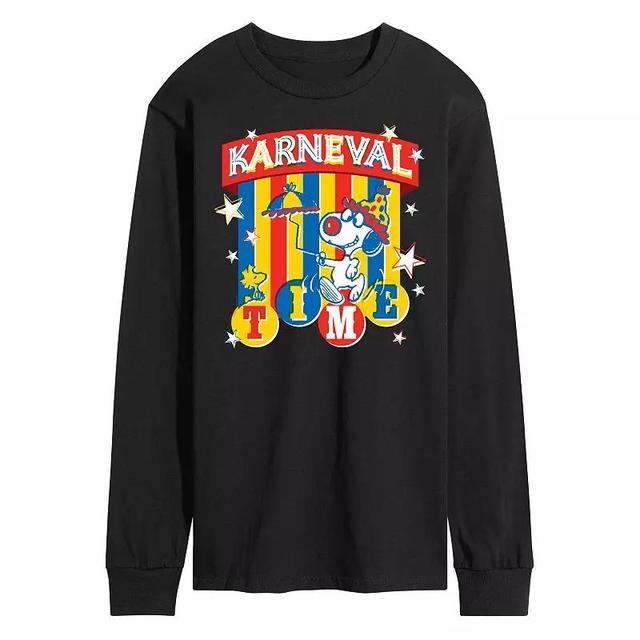 Mens Licensed Character Peanuts Karneval Time Long Sleeve Product Image