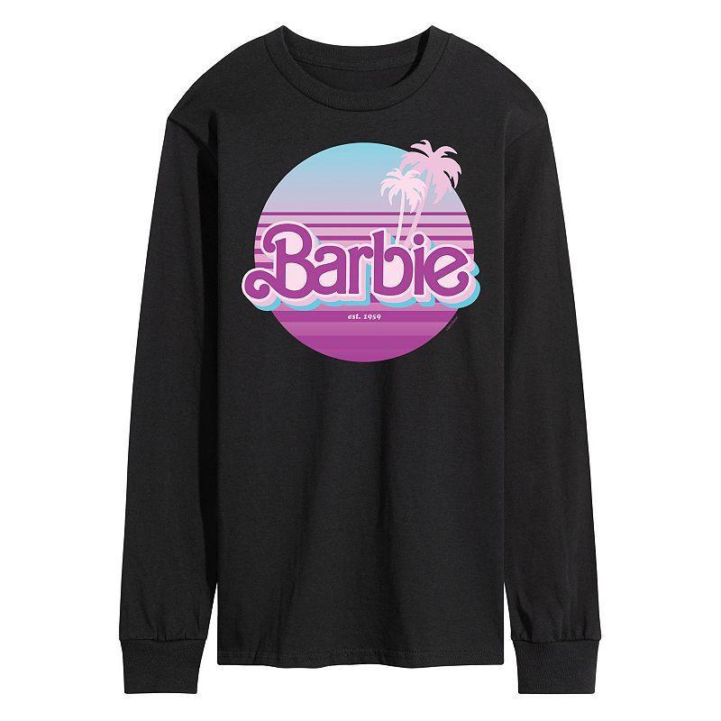 Mens Barbie Dream Summer Retro Sunset Long Sleeve Product Image