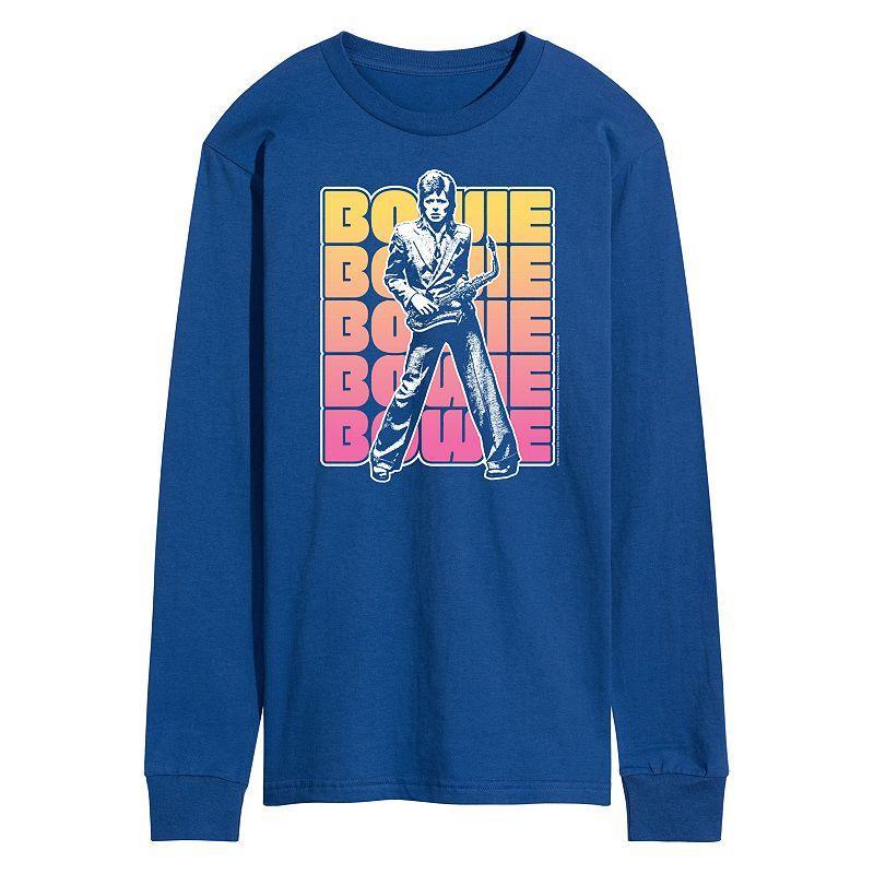 Mens David Bowie Long Sleeve Tee Product Image