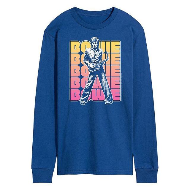 Mens David Bowie Long Sleeve Tee Product Image