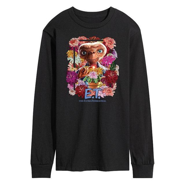 Mens ET Flowers Long Sleeve Tee Product Image