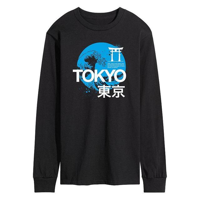 Mens Tokyo Long Sleeve Graphic Tee Product Image