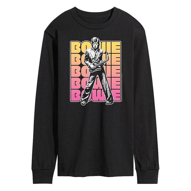 Mens David Bowie Long Sleeve Tee Product Image