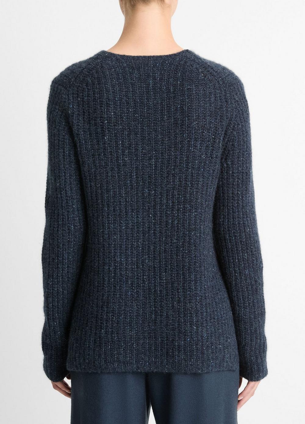 Cashmere Donegal Tunic Sweater Product Image