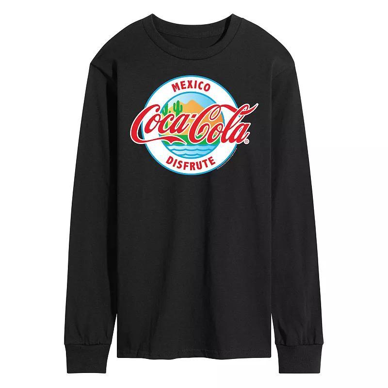 Mens Coca Cola Mexico Long Sleeve Long Sleeve Graphic Tee Product Image