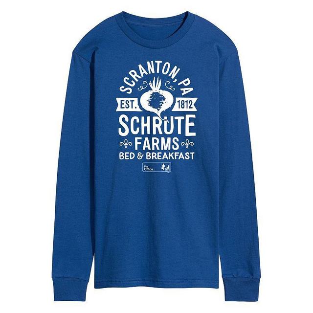 Mens The Office Schrute Farms Long Sleeve Tee Product Image