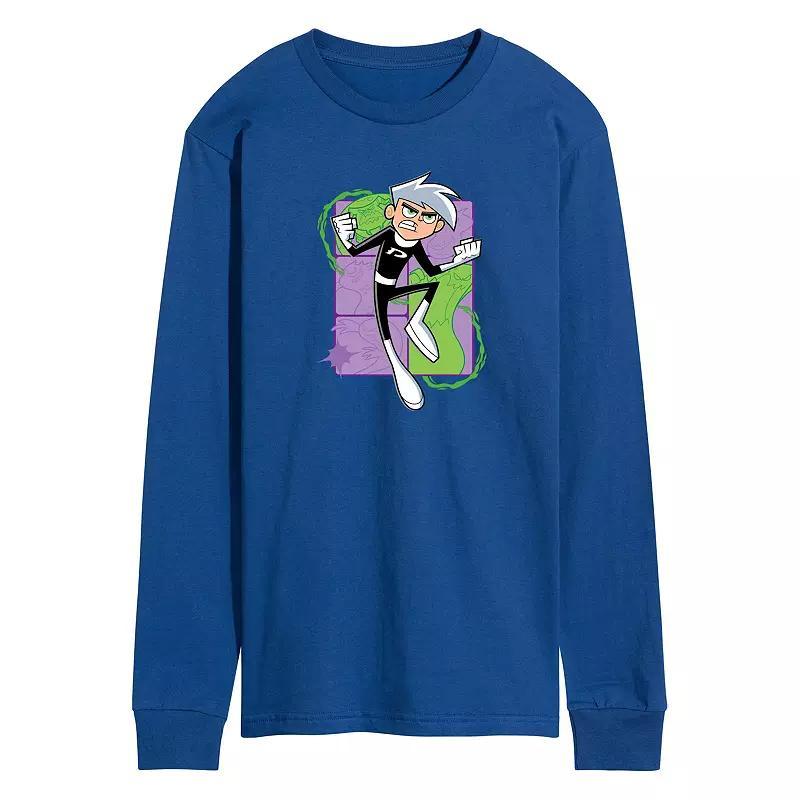 Men's Danny Phantom Jumping Graphic Tee, Size: XL, Black Product Image