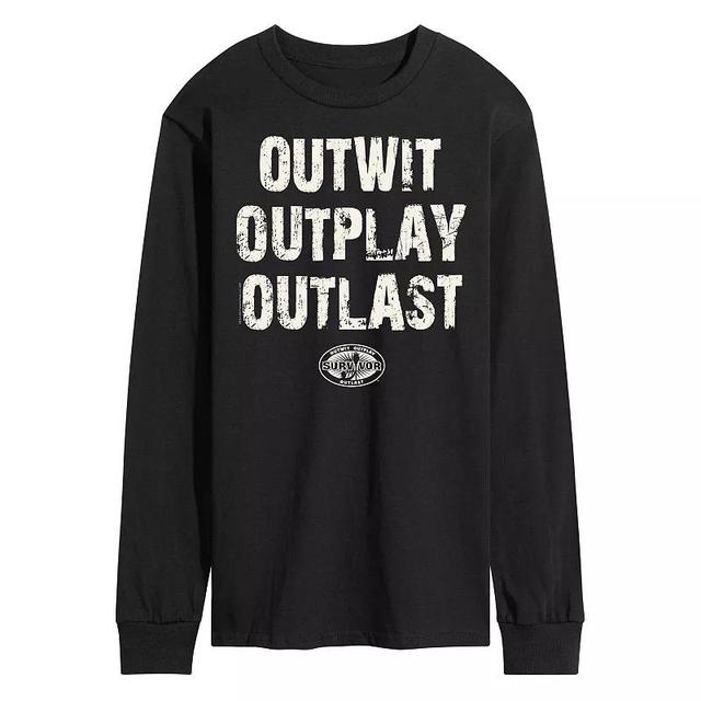 Mens Survivor Outwit Outplay Outlast Graphic Tee Product Image