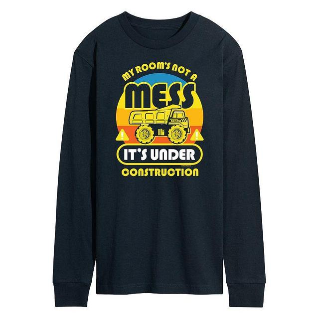 Mens Tonka Under Construction Long Sleeve Graphic Tee Product Image