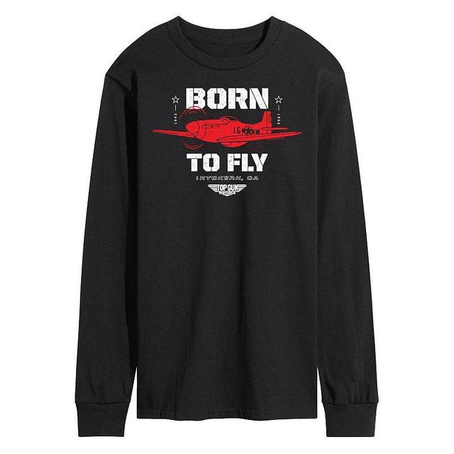 Mens CocaCola 90s Wordmark Logo Long Sleeve Graphic Tee Product Image