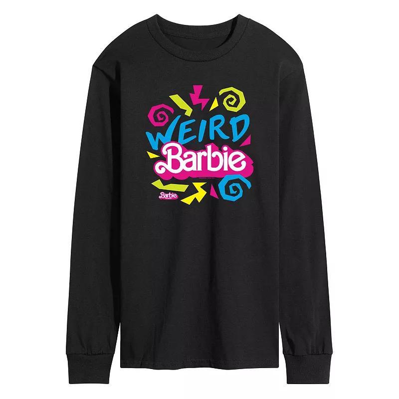 Mens Barbie The Movie Weird Barbie Long Sleeve Graphic Tee Product Image