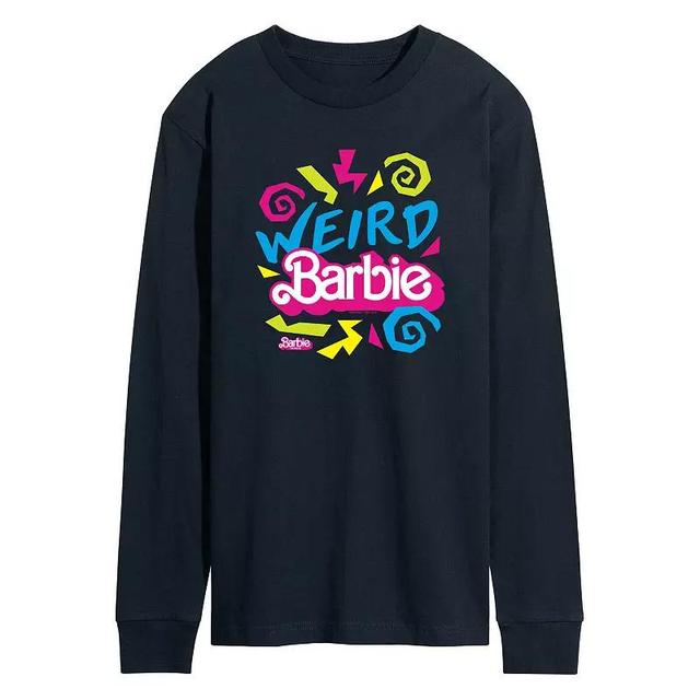 Mens Barbie The Movie Weird Barbie Long Sleeve Graphic Tee Product Image